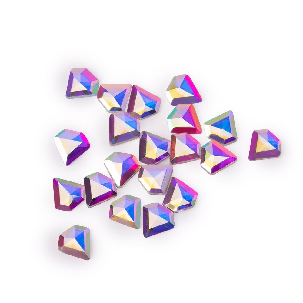 Molly Kristallen Diamantennailart Decoratie 3D-Sieraden