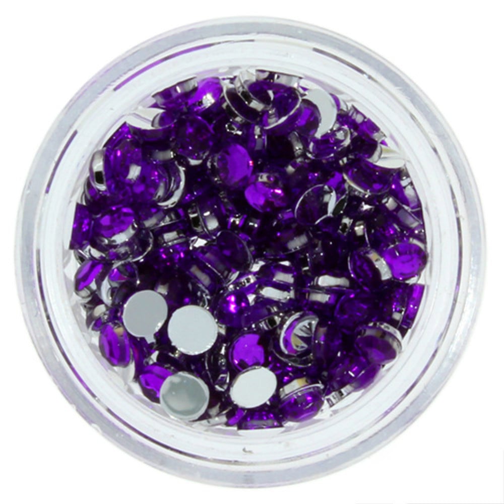 Molly Imitatie Glassteentjesnailart, Ca 200 Stuks