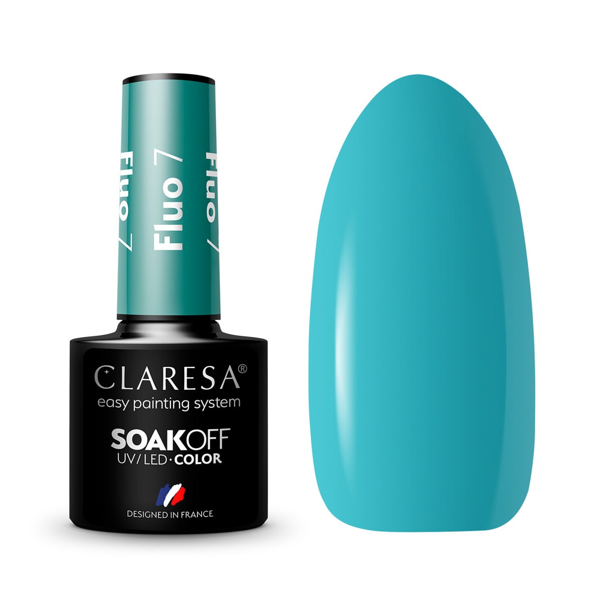 Claresa Gel Polish Fluo 7 -5G
