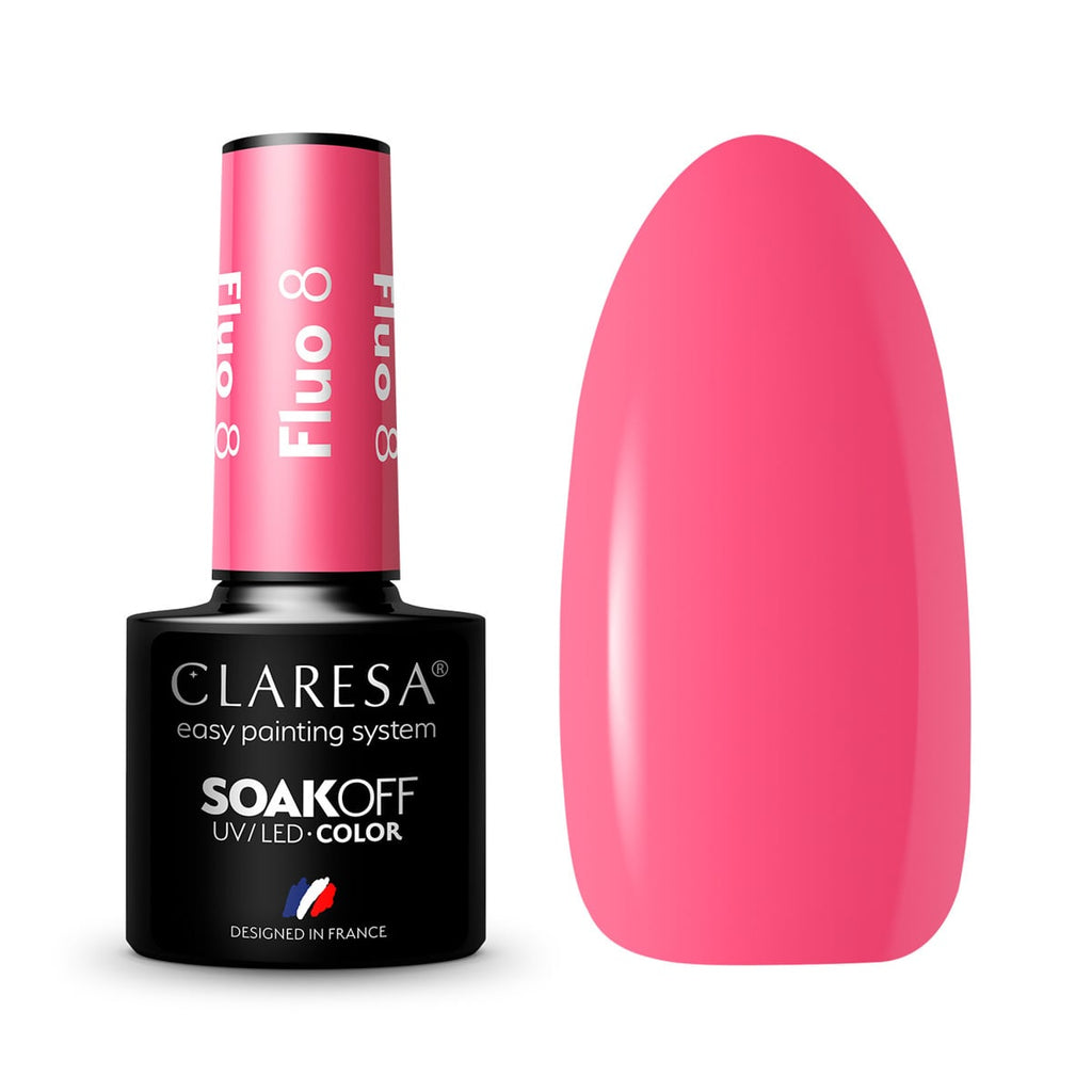 Claresa Gel Polish Fluo 8 -5G