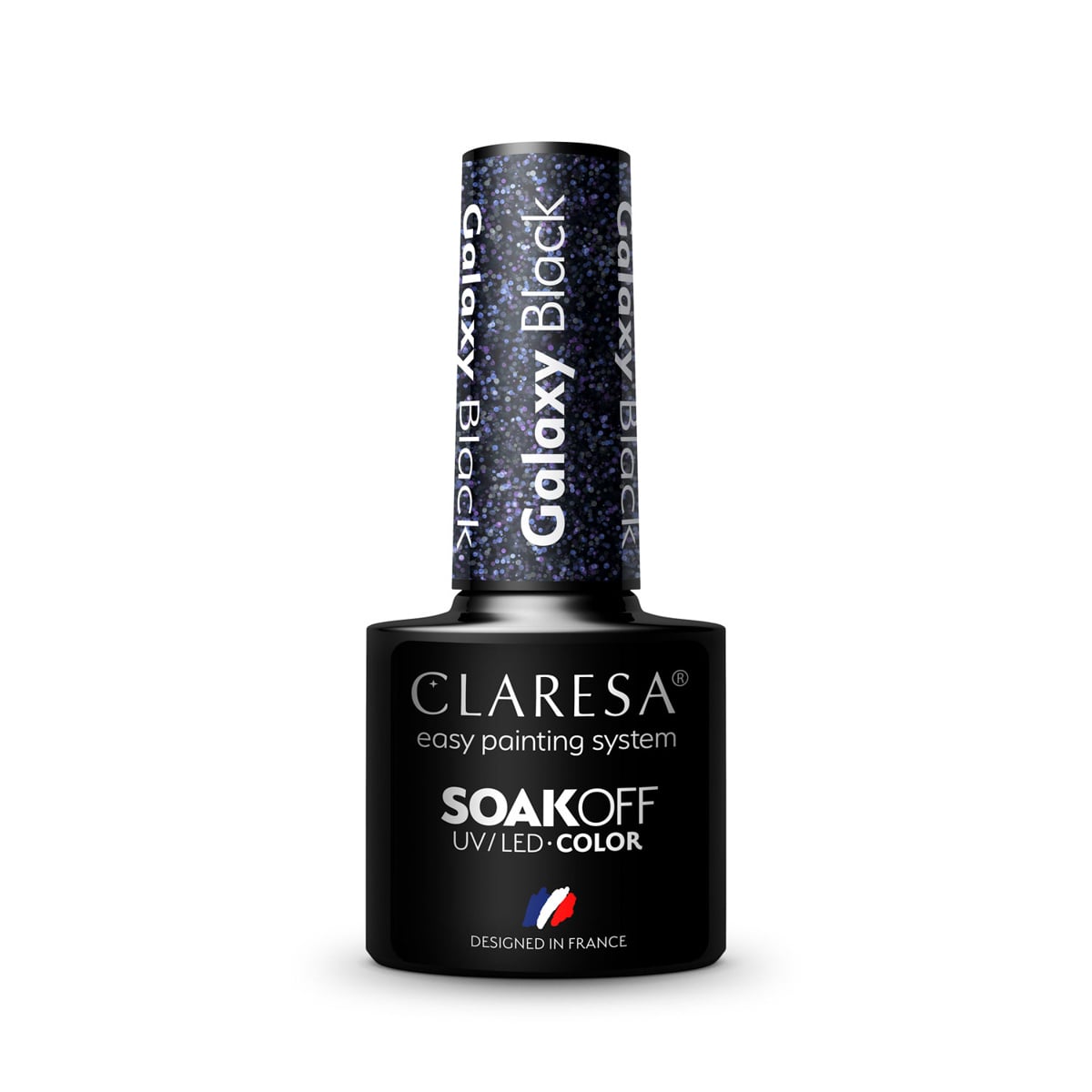 Claresa Gel Polish Galaxy Black 5G