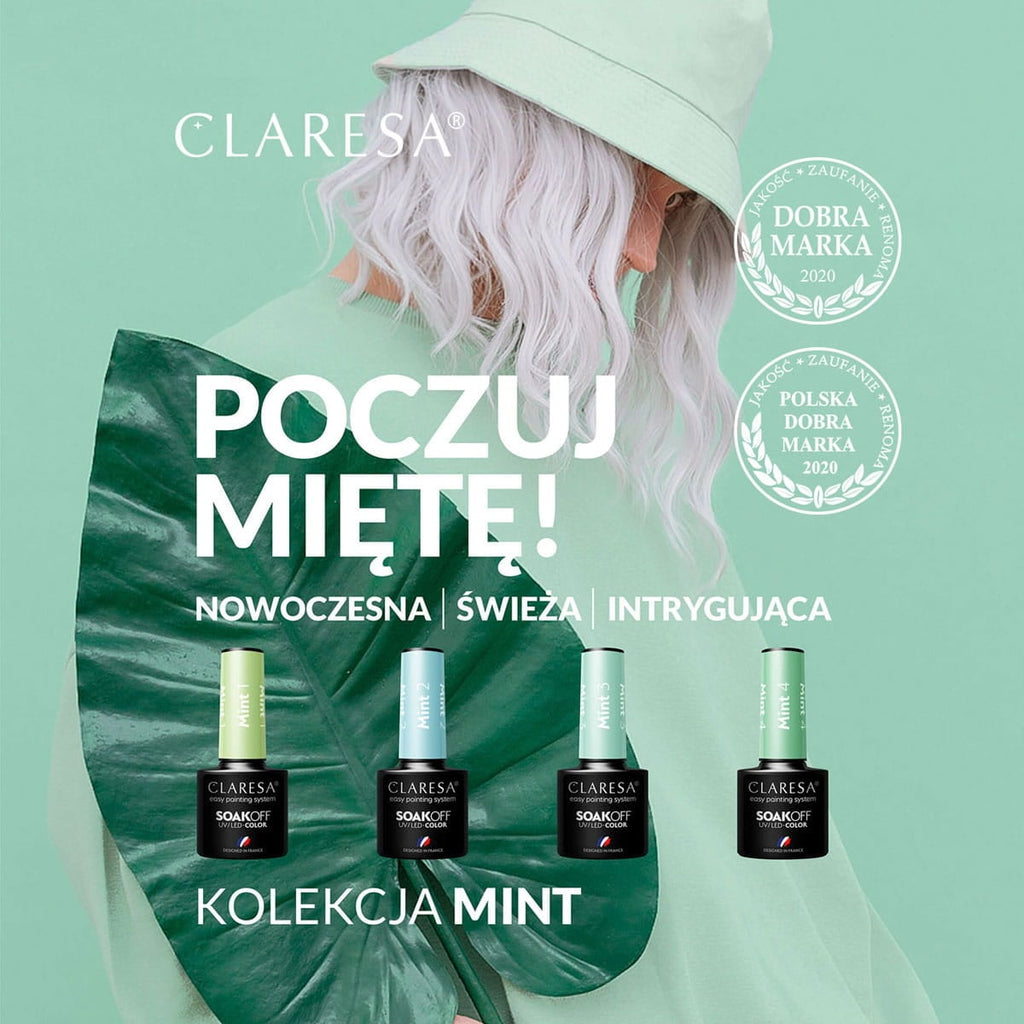 Claresa Gel Polish Mint 4 -5G