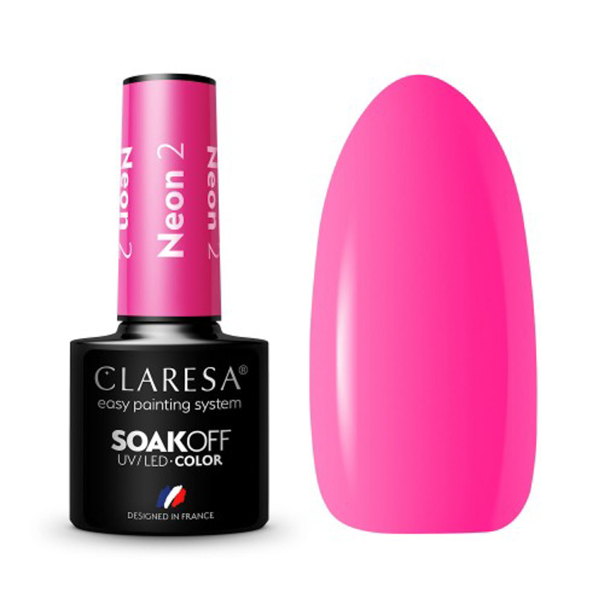 Claresa Gel Polish Neon 2 -5G