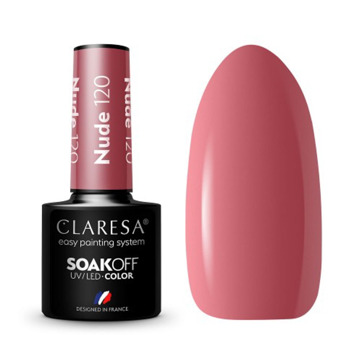 Claresa Gel Polish Nude 120 -5G