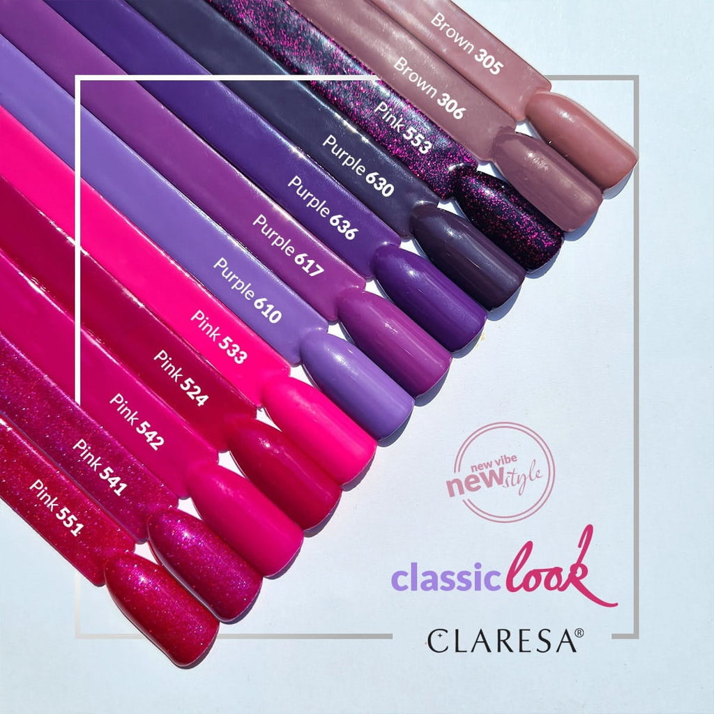 Claresa Gel Polish Pink 533 -5G