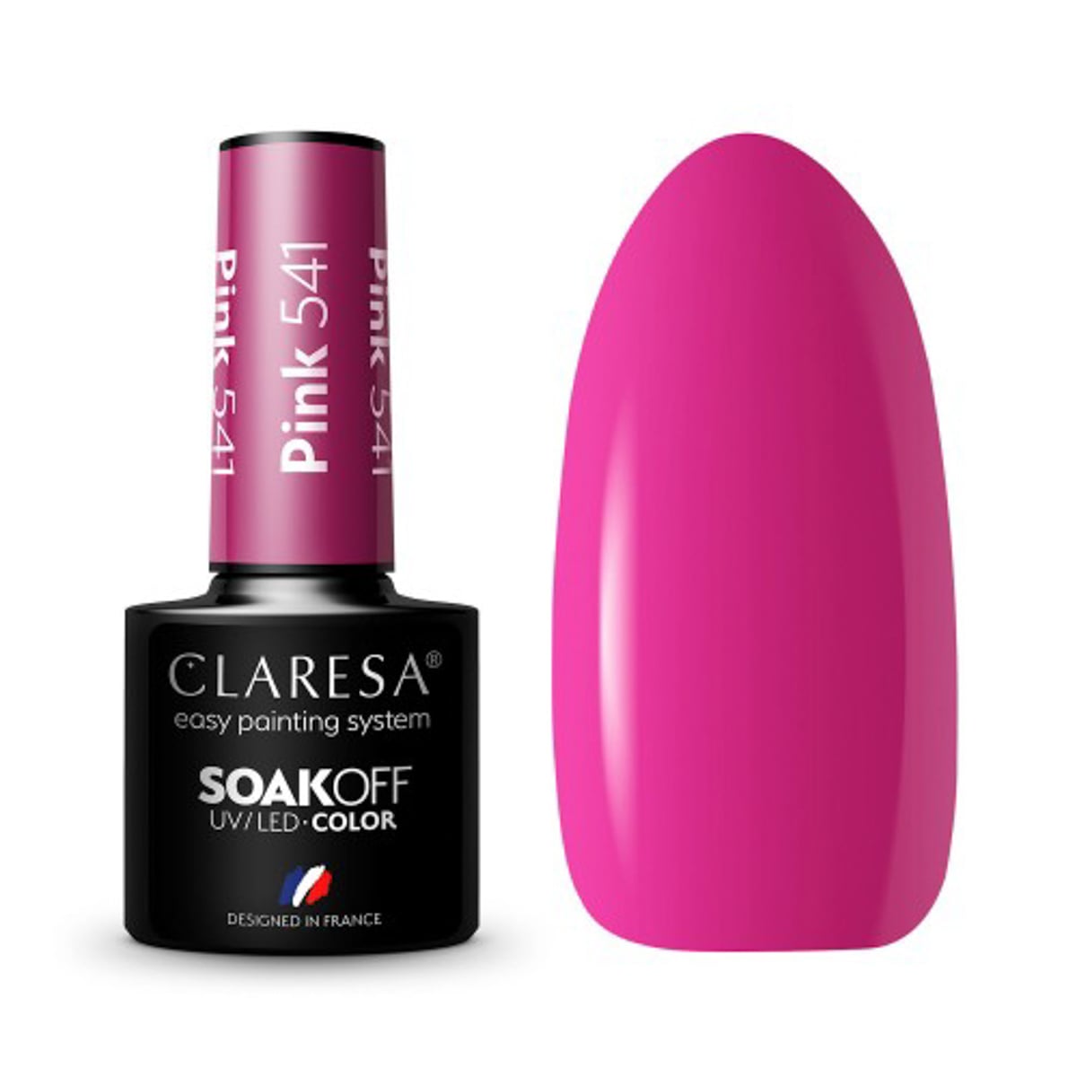 Claresa Gel Polish Pink 541 -5G