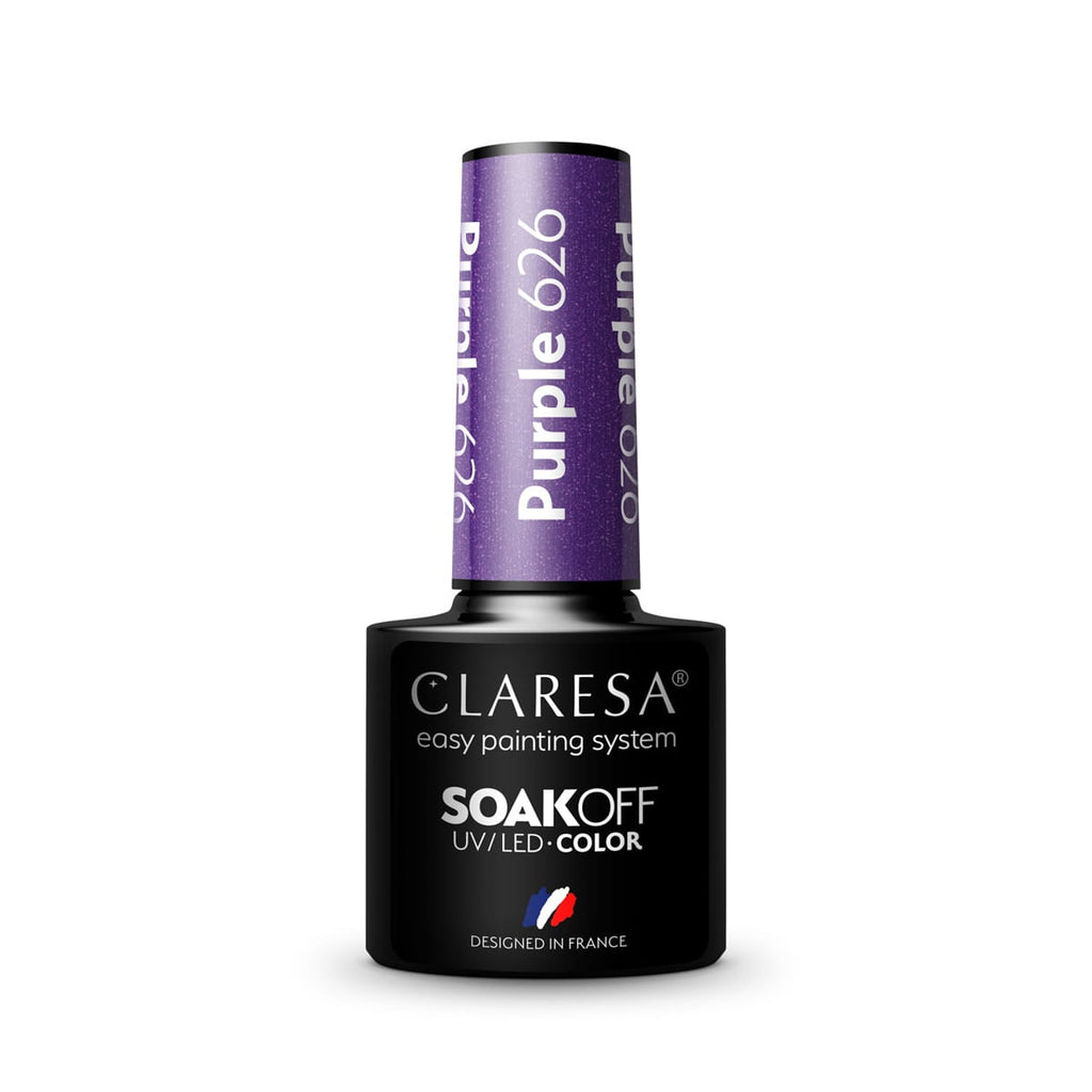 Claresa Gel Polish Purple 626 -5G