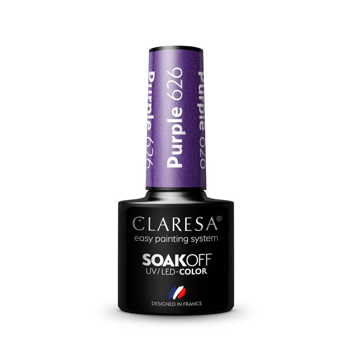 Claresa Gel Polish Purple 626 -5G