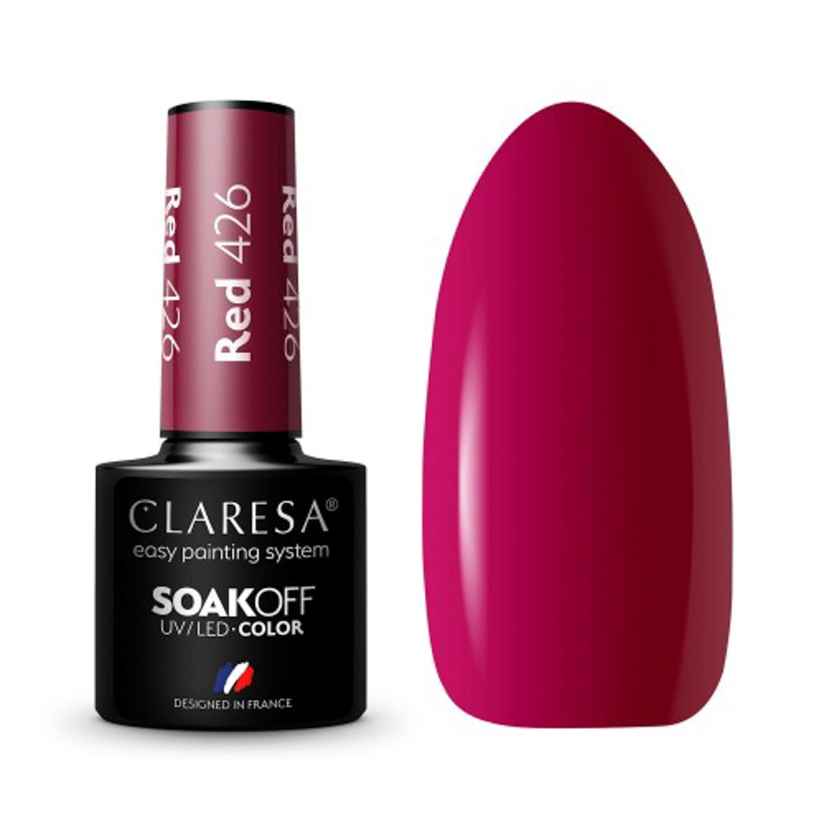 Claresa Gel Polish Red 426 -5G