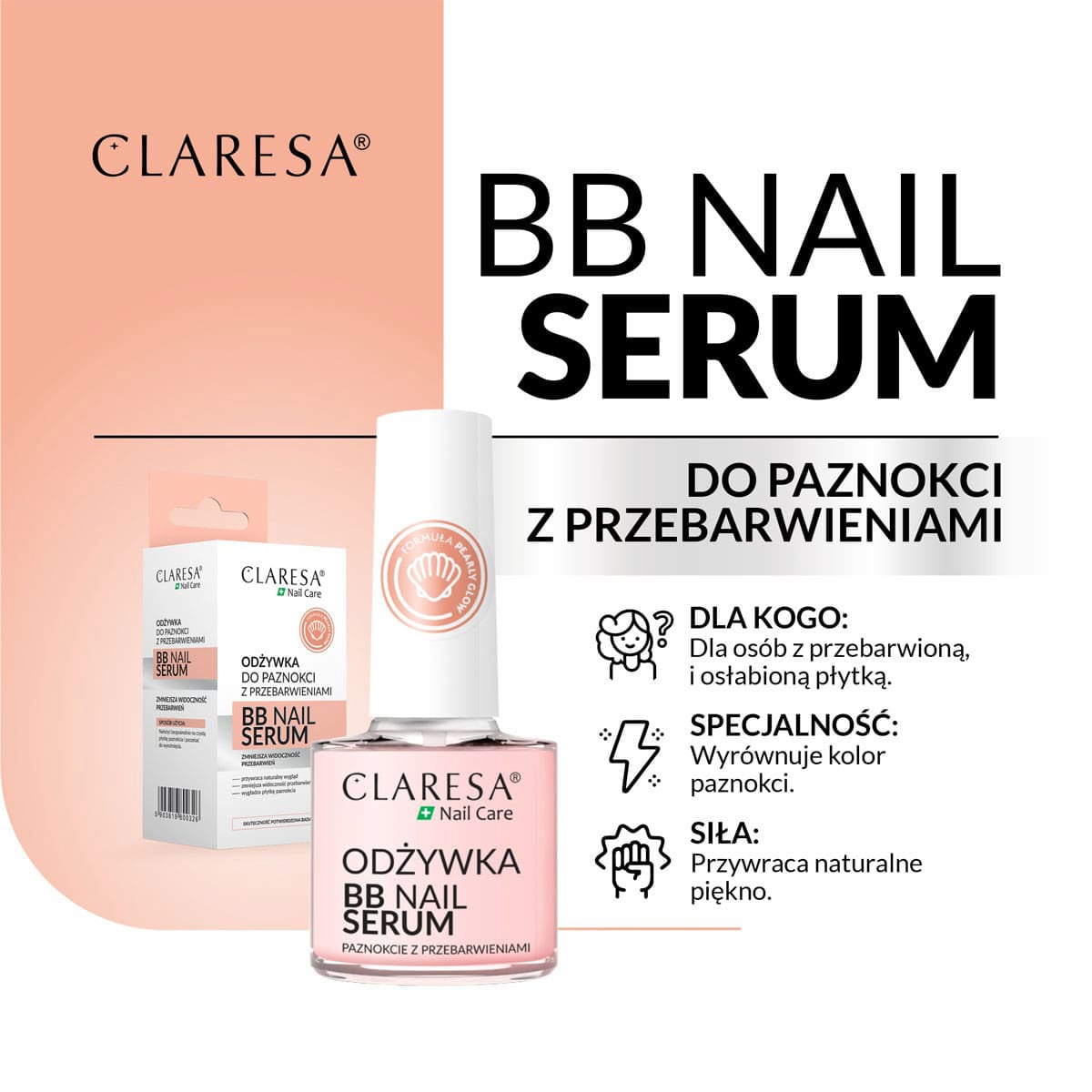 Claresa Nagelserumbb Nail Serum 5 G