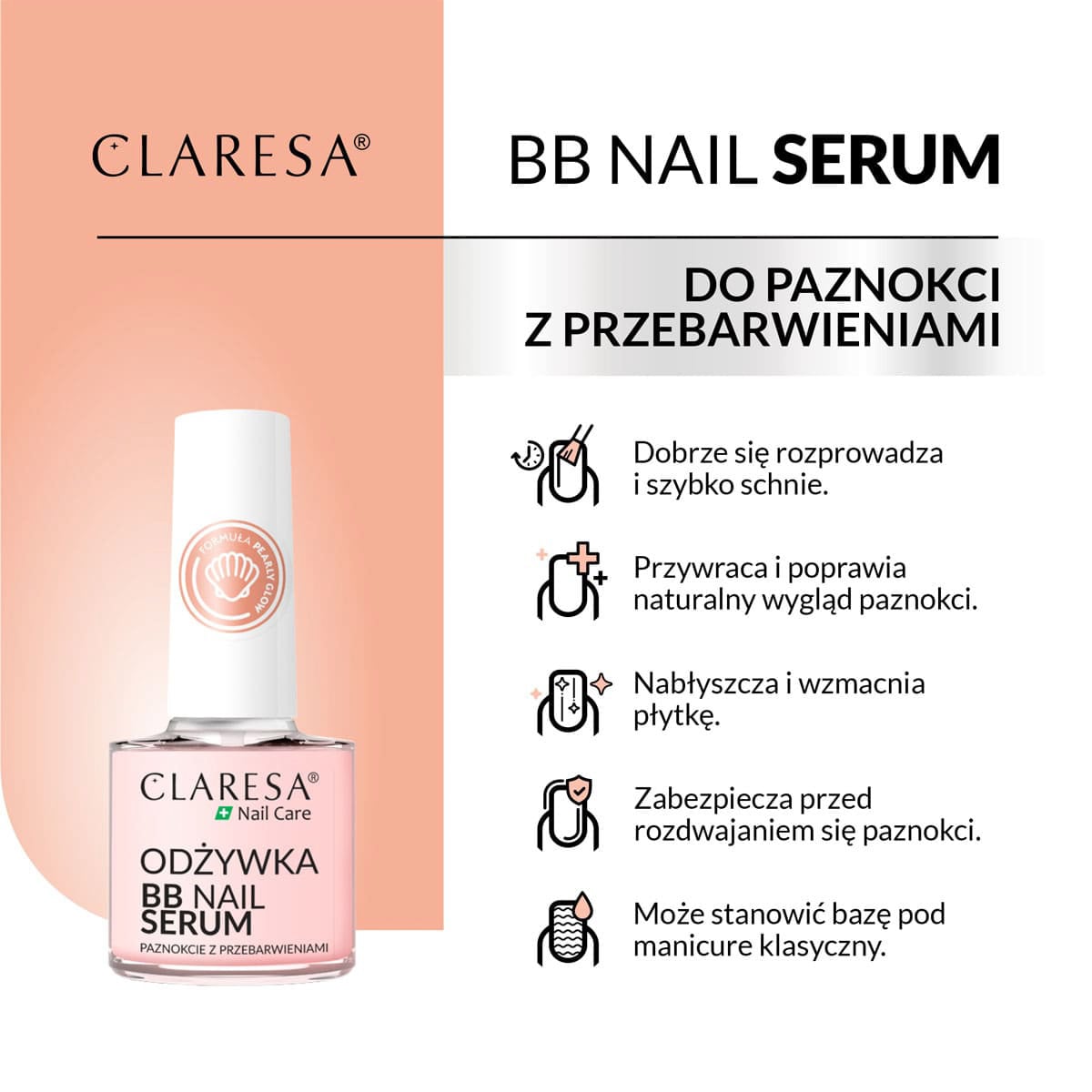 Claresa Nagelserumbb Nail Serum 5 G