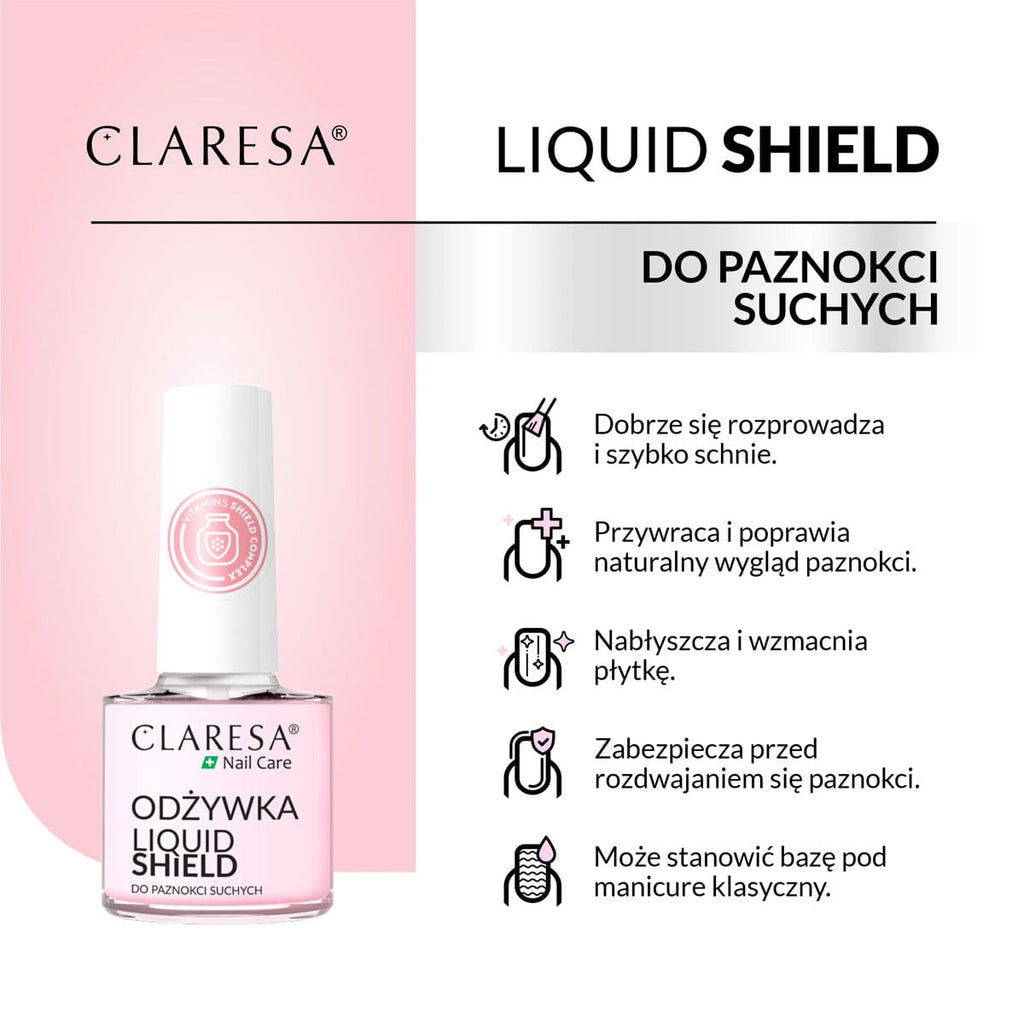 Claresa Liquid Shield Nagelconditioner 5 G