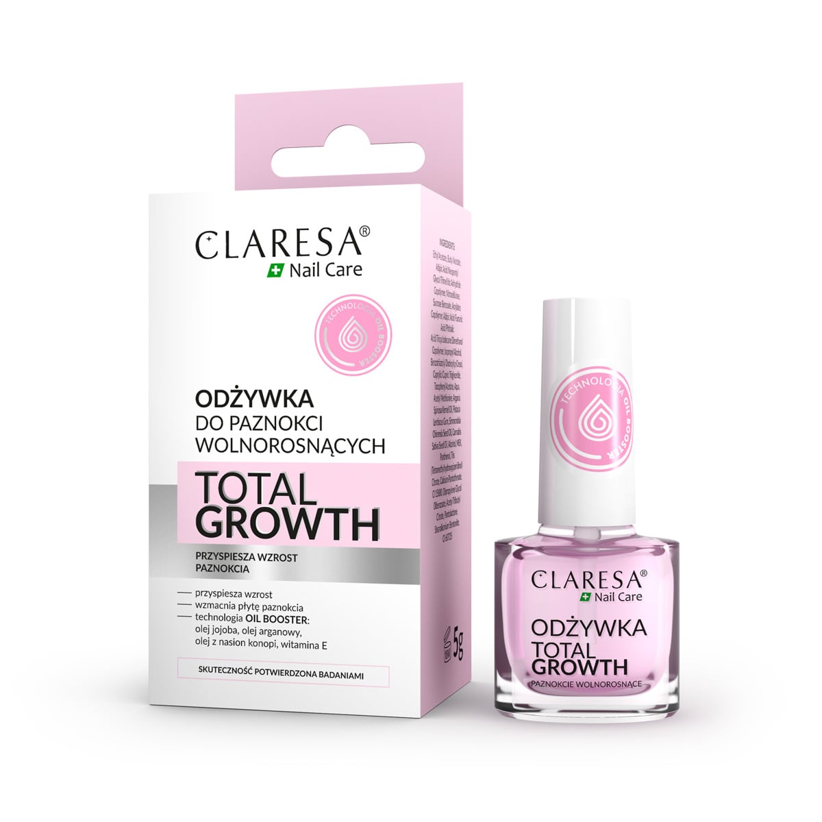Claresa Total Growth Nagelconditioner 5 G