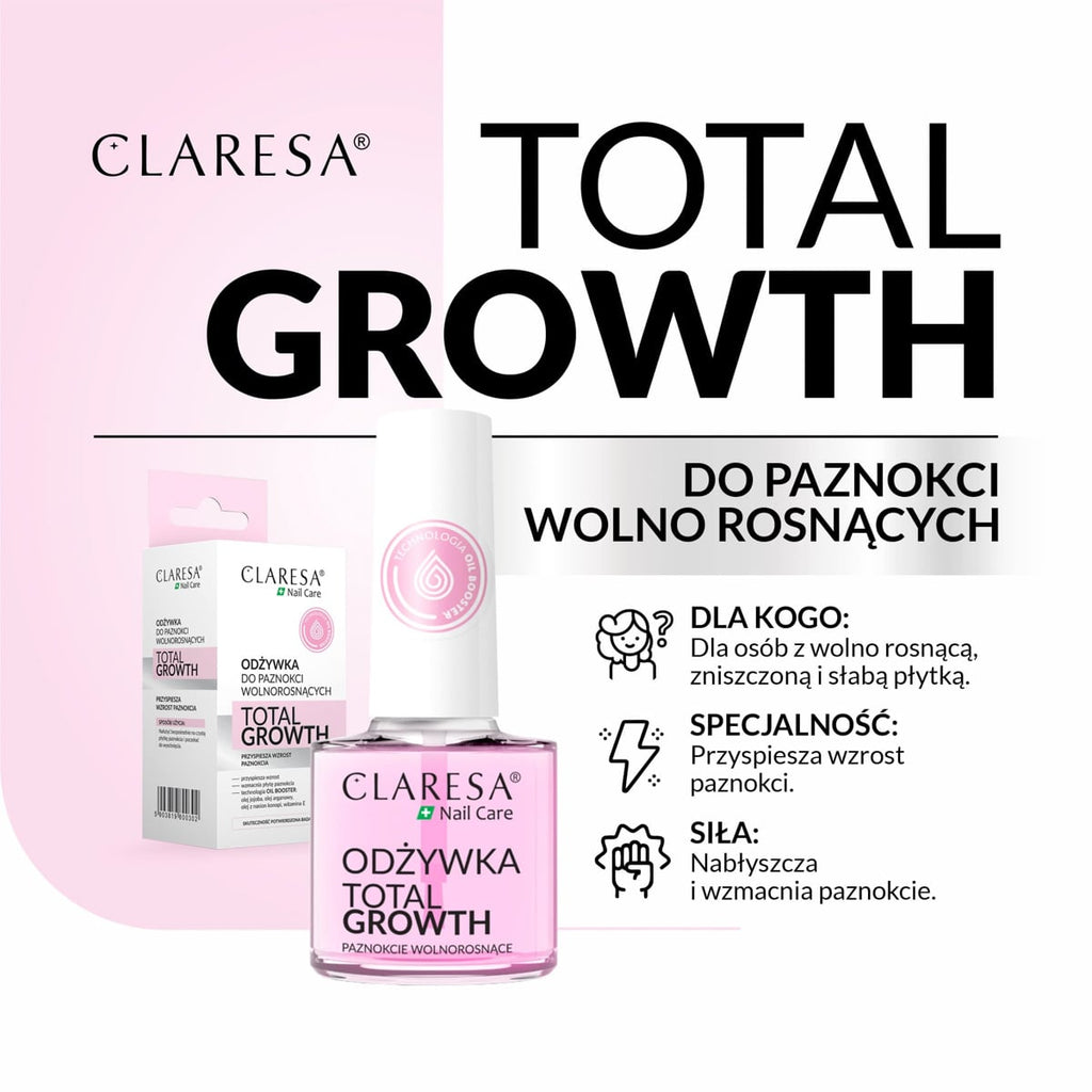 Claresa Total Growth Nagelconditioner 5 G