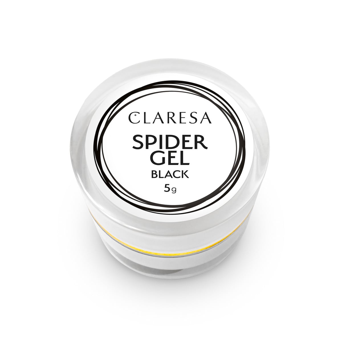 Claresa Spider Gel Black 5 G