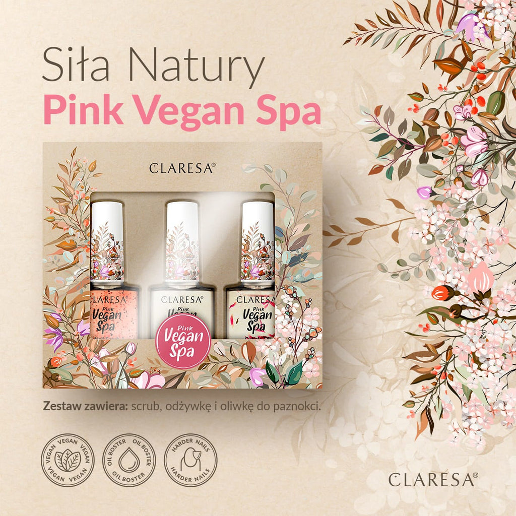Claresa Set Vegan Spa Pink Power 3X5 G