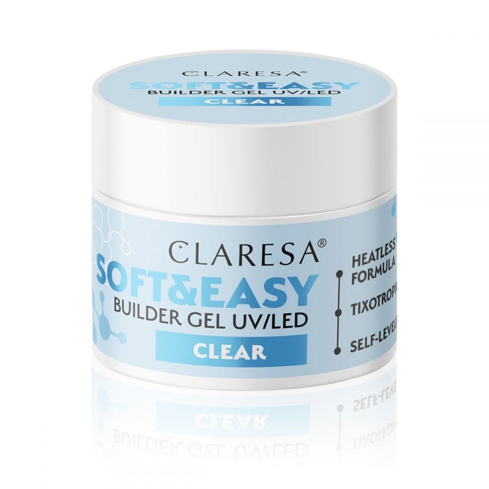 Claresa Soft & Easy Buildergel Uv/Ledclearnailstyling12G