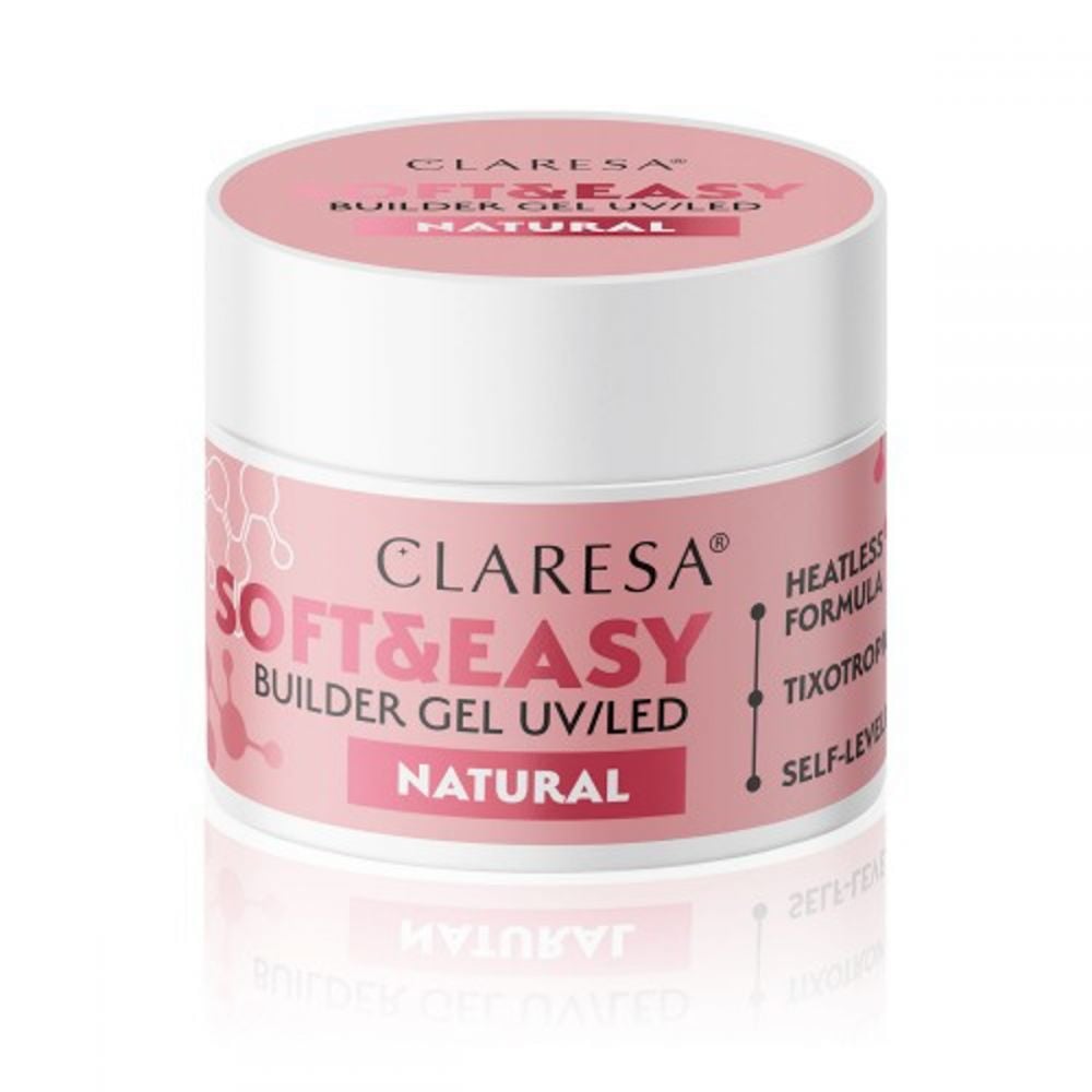 Claresa Soft & Easy Buildergel Uv/Lednaturel Nailstyling12 G