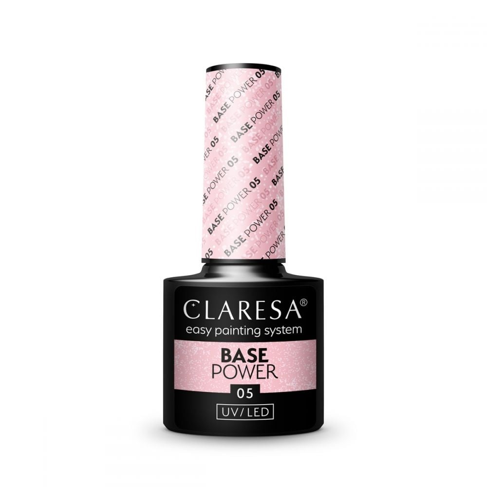 Claresa Power Base #5 05 Subtiele Roze Tint Met Roze Glinsteringen