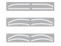 Browtycoon Transparante Airbrush Brow Stickers A6 Paar