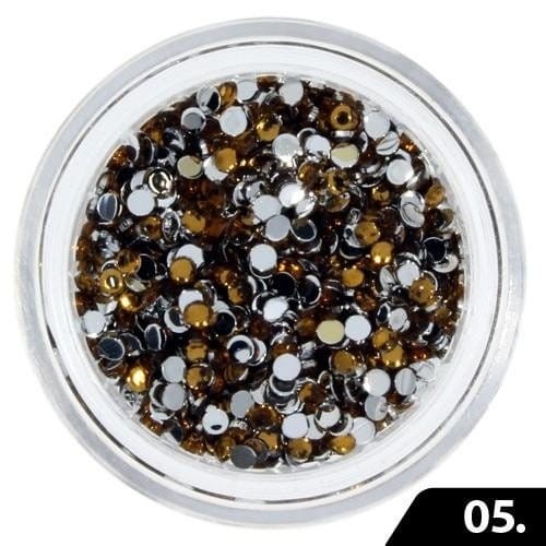 Molly Imitatie Glassteentjesnailart, Ca 200 Stuks