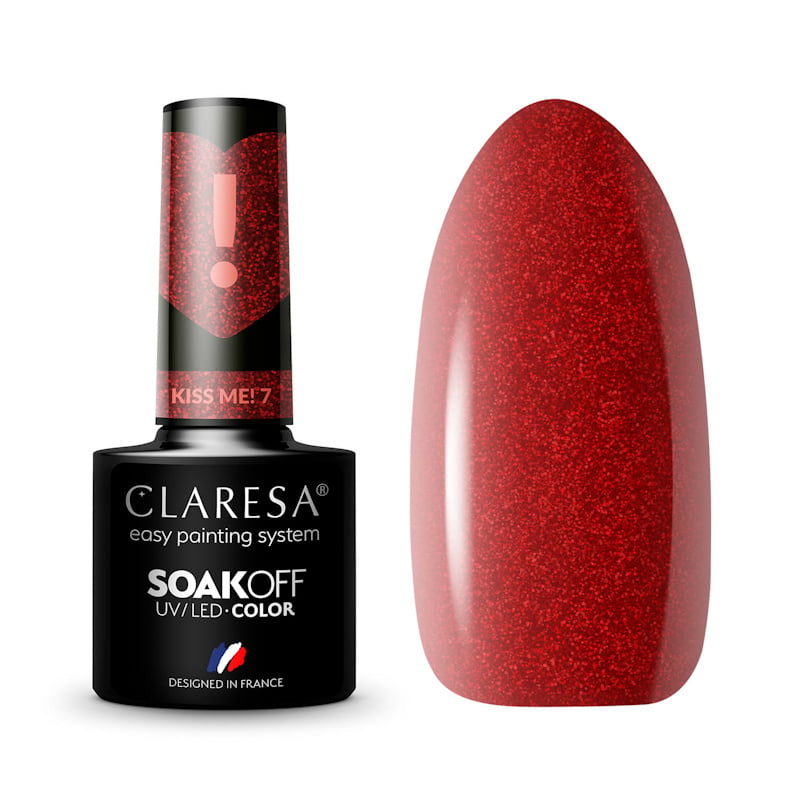 Claresa Gel Uv/Led Polish Kiss Me!-5G #7