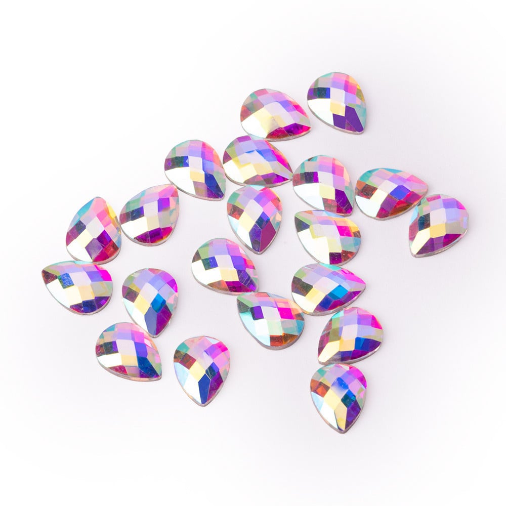 Molly Kristallen Diamantennailart Decoratie 3D-Sieraden