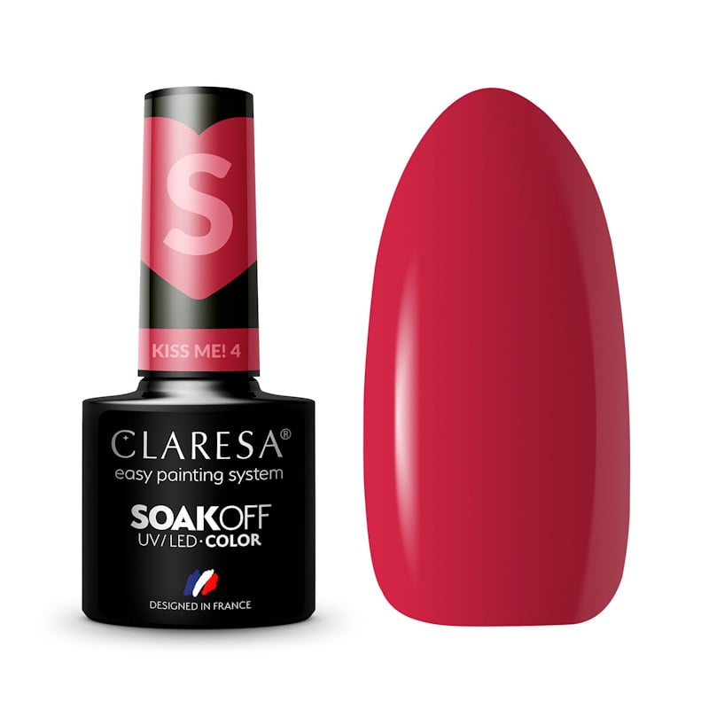 Claresa Gel Uv/Led Polish Kiss Me!-5G #4