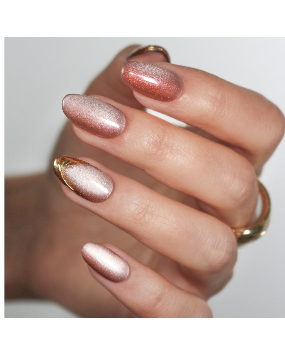 La Femme cat eye gel polish Z057 Lunar Sand – afbeelding 2