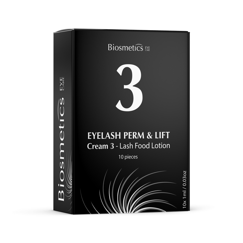 Biosmetics Lash And Brow Perm & Lift Cream 3 – Conditioning Lash Food Lotion