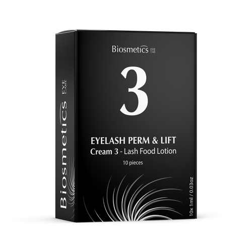 Biosmetics Lash And Brow Perm & Lift Cream 3 – Conditioning Lash Food Lotion