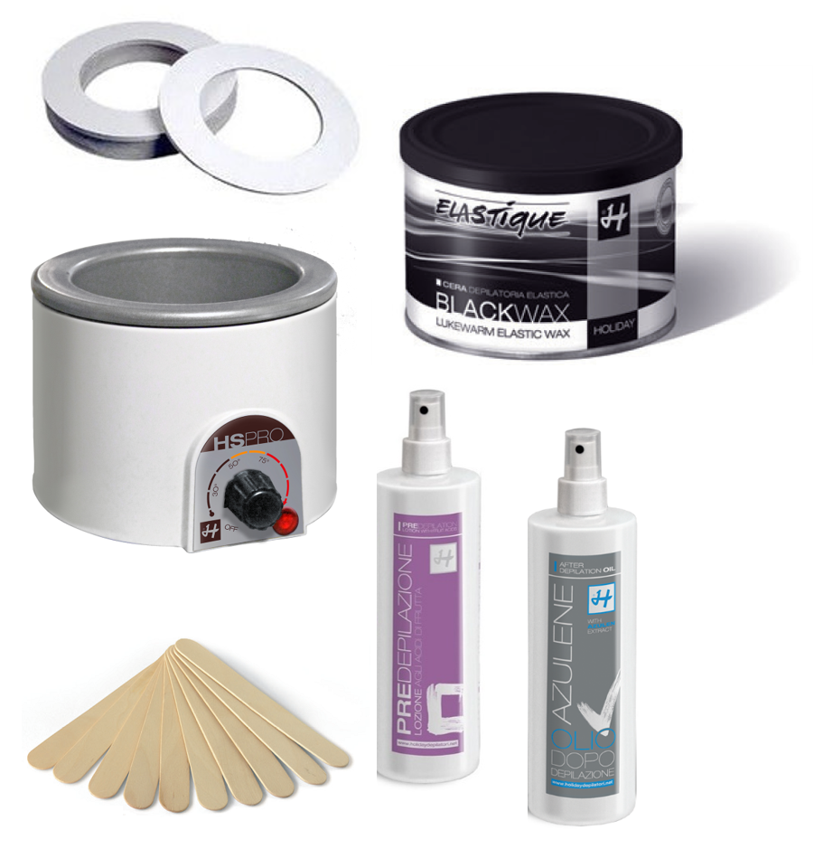 Holiday Black Wax Set 400 ML
