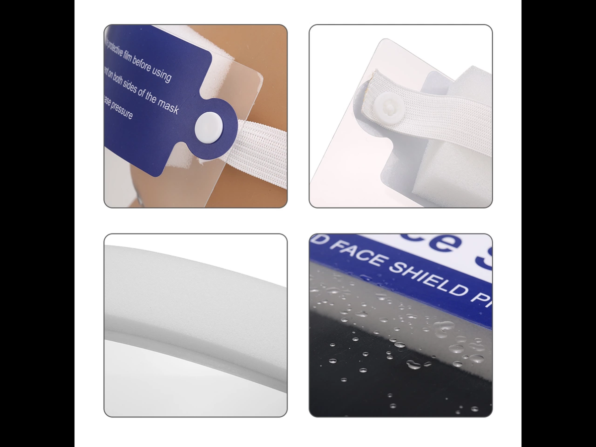 Transparante Gezichtsmaskers 5 Stuks