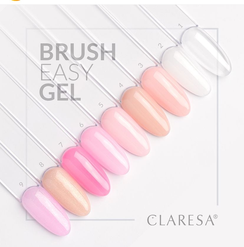Claresa Brush Easy Gel 5g | Buildergel in Bottle