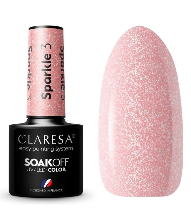 Claresa Gel Polish Sparkle 3 -5G