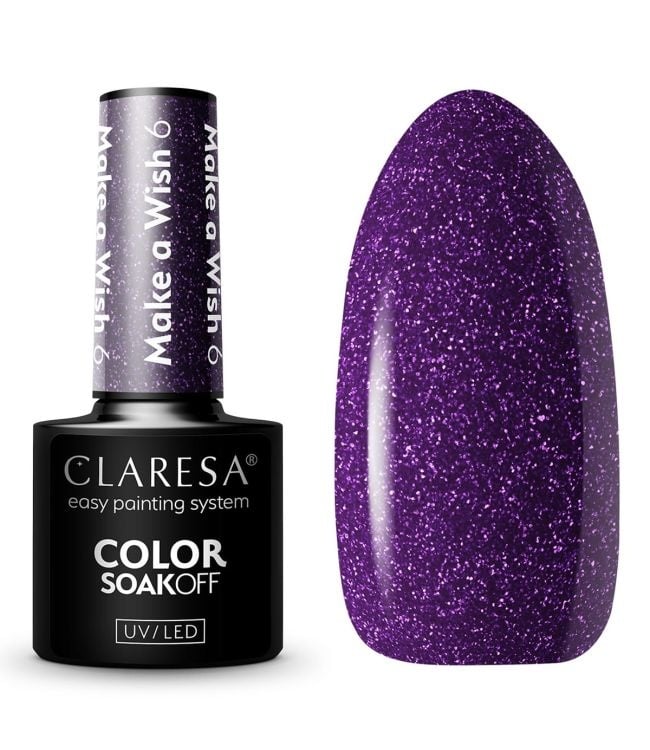 Claresa Make A Wish 6 Gel Nail Polish 5 G
