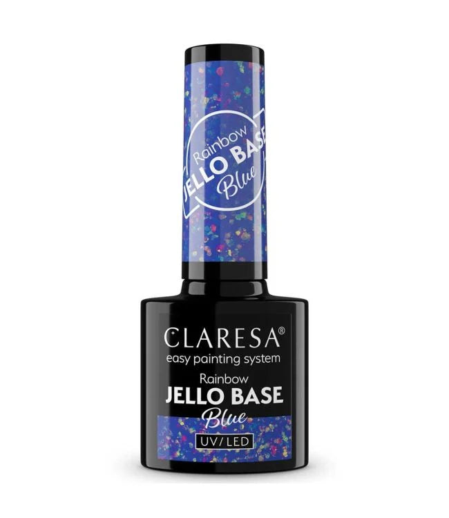 Claresa Gel Polish Rainbow Jello Base Coat Blue 5Ml