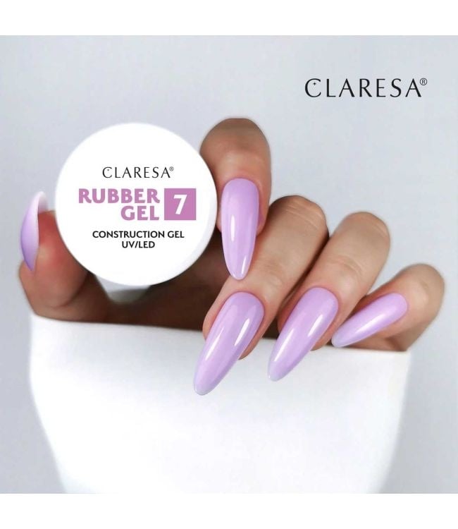 Claresa Rubber Gel 7 Soft Lilac 12Gr.