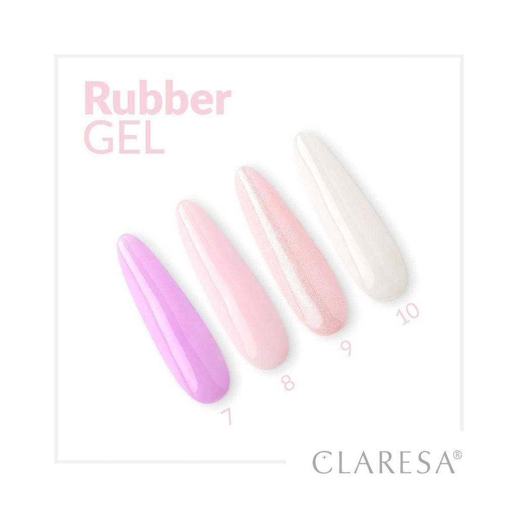 Claresa Rubber Gel 10 Milky White 12Gr.