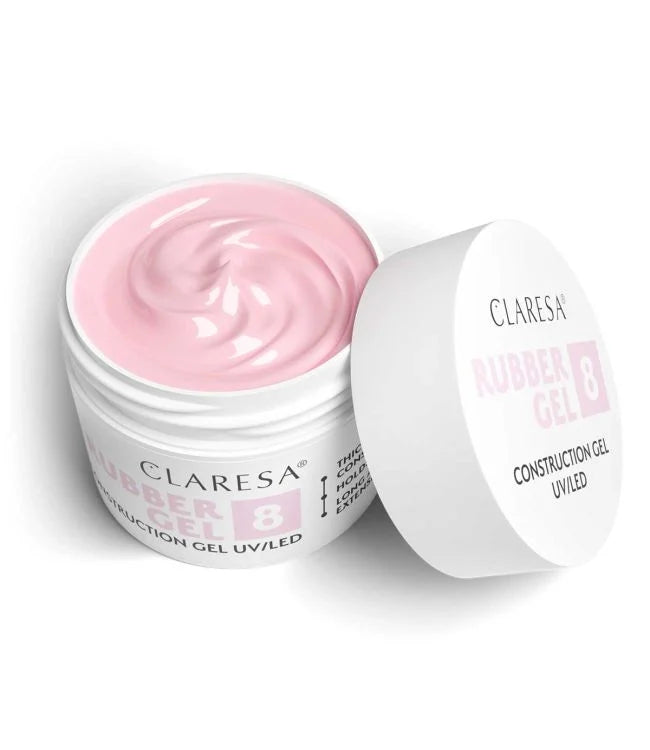 Claresa Rubber Gel 8 Ballerina Pink 12Gr.