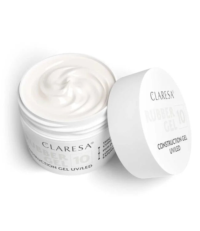 Claresa Rubber Gel 10 Milky White 12Gr.