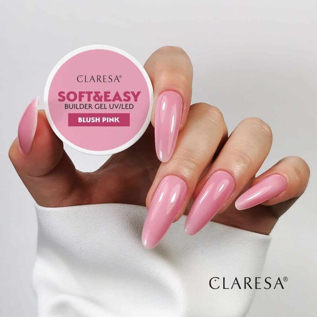 Claresa Soft & Easy Buildergel Uv/Led, Blush Pink I 12 Gr.