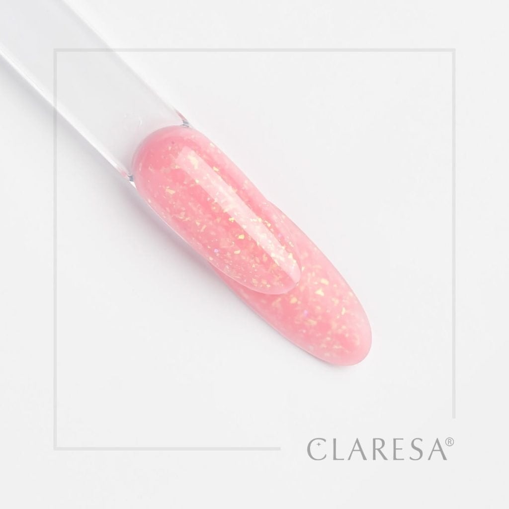 Claresa Soft & Easy Buildergel Uv/Led, Glimmer Pink I 12 Gr.