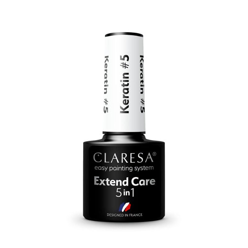 Claresa Extend Care 5In1 Keratin #5, Clear Nagelverlenging Tot 1 Cm