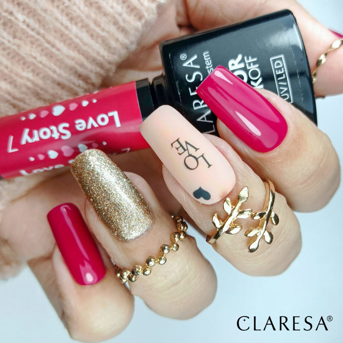 Claresa Uv/Led Gellak Love Story 7- 5 G