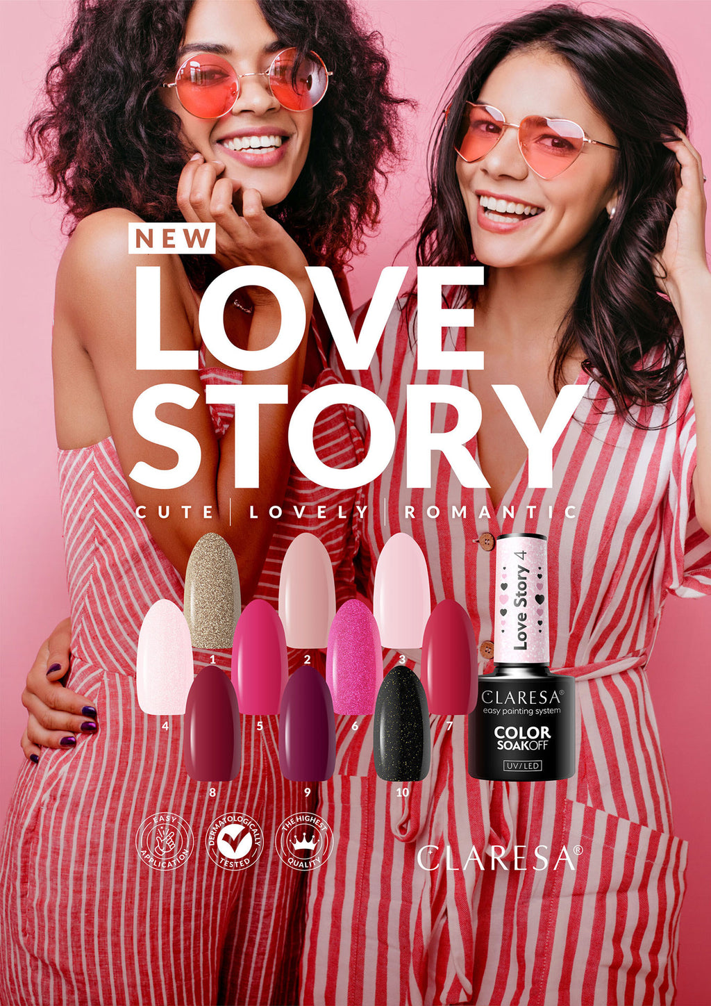 Claresa Uv/Led Gellak Love Story 9- 5 G