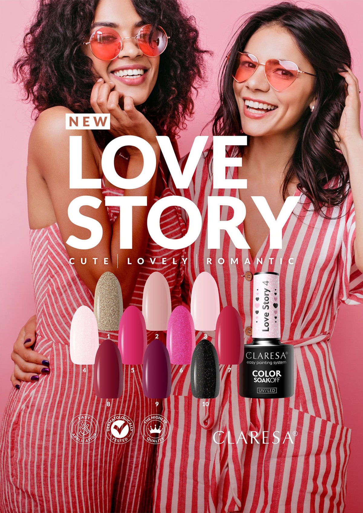 Claresa Uv/Led Gellak Love Story 8- 5 G