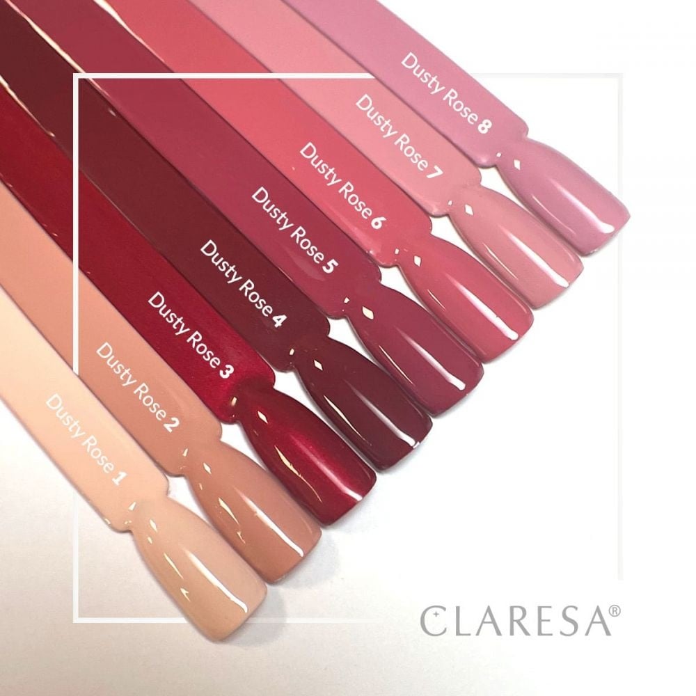 Claresa Uv/Led Gel Polish Dusty Rose 8