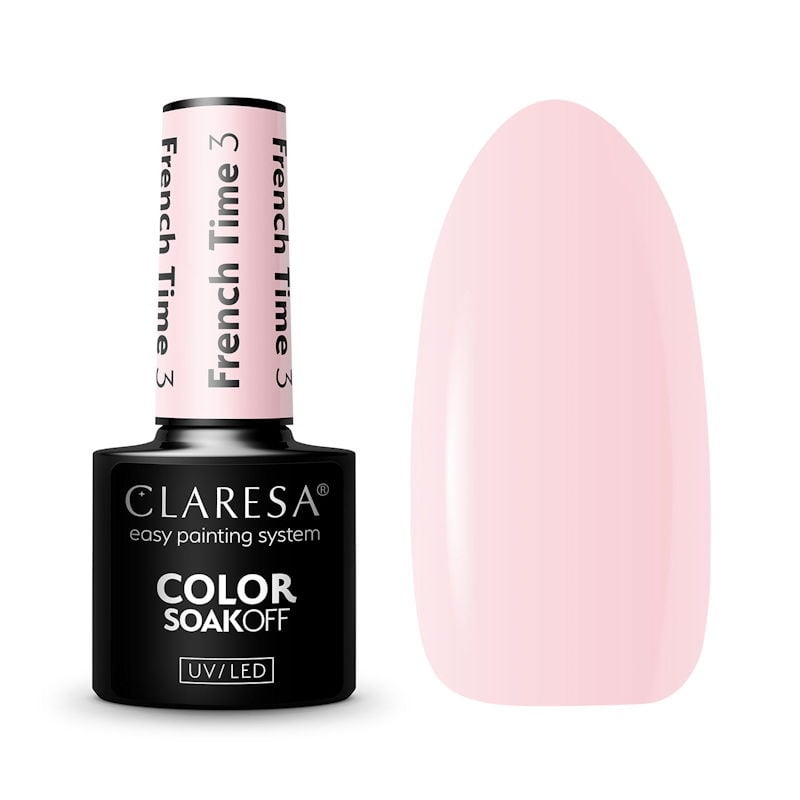 Claresa # French Time Gel Polish 03, 5 G