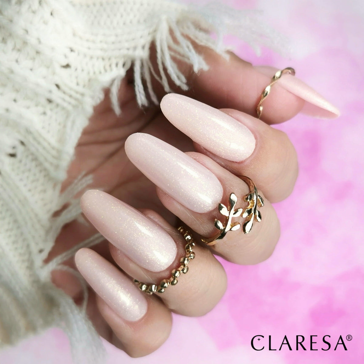 Claresa Soft & Easy Buildergel, Champagne Nailstyling 45 / 90 gr G